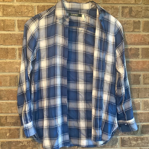 Lauren Ralph Lauren Tops - Gorgeous plaid lightweight button up by Ralph Lauren